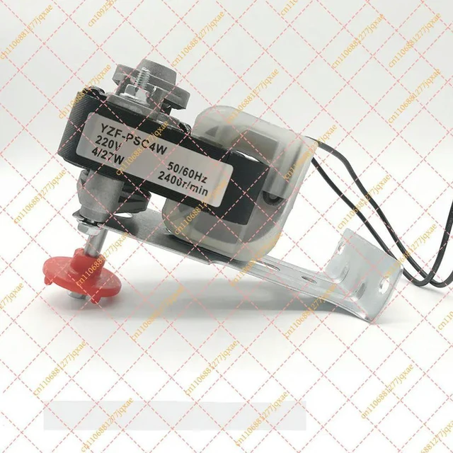 Alt view image 2 of 3 - YZF-PSC4W Fridge Evaporator Fan Motor - High-Cooling Fan Motor with Aluminum Blade for Refrigeration Systems