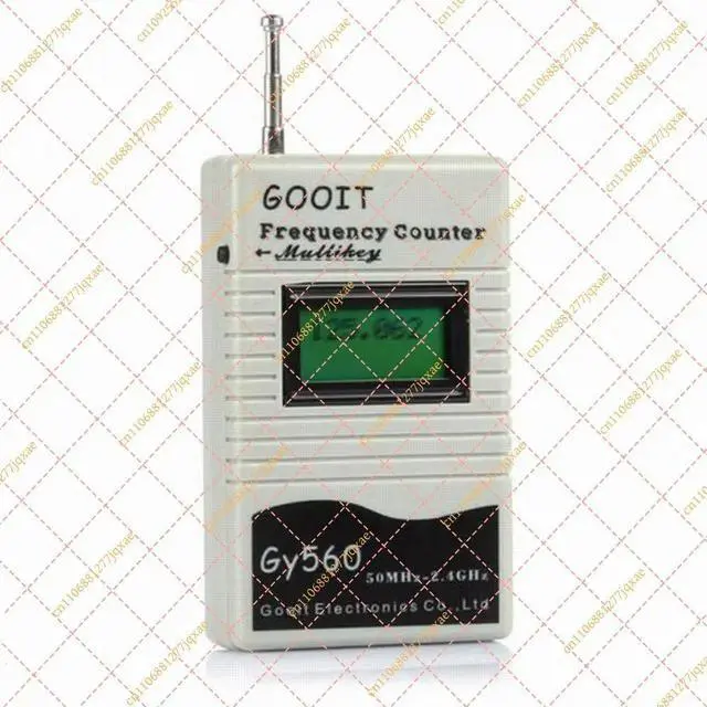Main image of 50MHz-2.4GHz RF Frequency Counter & Signal Meter, 7-Digit LCD Display Tester for Two-Way Radio