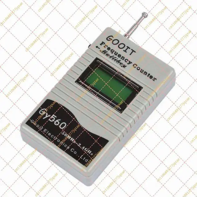 Alt view image 3 of 3 - 50MHz-2.4GHz RF Frequency Counter & Signal Meter, 7-Digit LCD Display Tester for Two-Way Radio