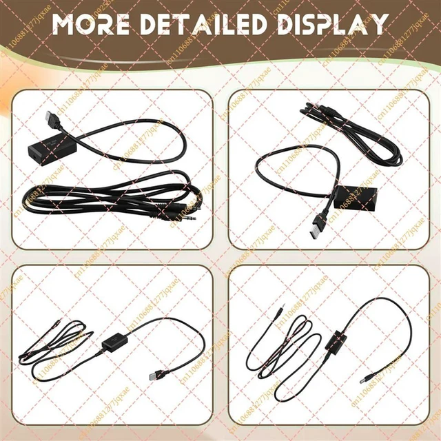 Alt view image 2 of 3 - 7-Inch AUX to USB Audio Activator for Mercedes-Benz NTG 5.0 System