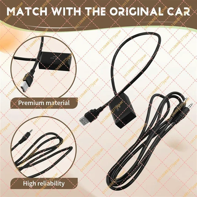 Alt view image 3 of 3 - 7-Inch AUX to USB Audio Activator for Mercedes-Benz NTG 5.0 System