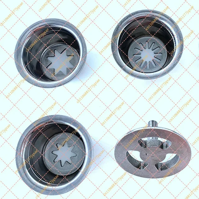 Main image of 5 Molds/Set Churro Nozzle Mold 53mm Stainless Steel Churrera for Churros Machine