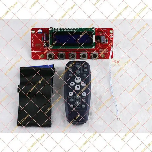 Alt view image 3 of 3 - CD/DVD-ROM Optical Drive Controller Board, DIY IDE CD-ROM Player Module with Remote Control