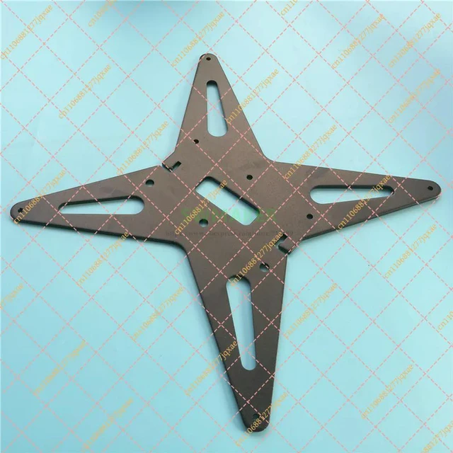 Alt view image 2 of 2 - Lightweight Y-Axis Carriage Heated Support Plate for Creality CR-10, 4mm All-l 3D Printer Parts, Black