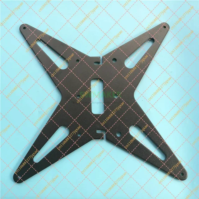 Main image of Lightweight Y-Axis Carriage Heated Support Plate for Creality CR-10, 4mm All-l 3D Printer Parts, Black