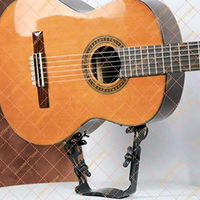 Alt view image 2 of 3 - Classical Guitar Neck Rest Support, Adjustable Desktop Foot Stool & Ergonomic Stand for Folk Guitars