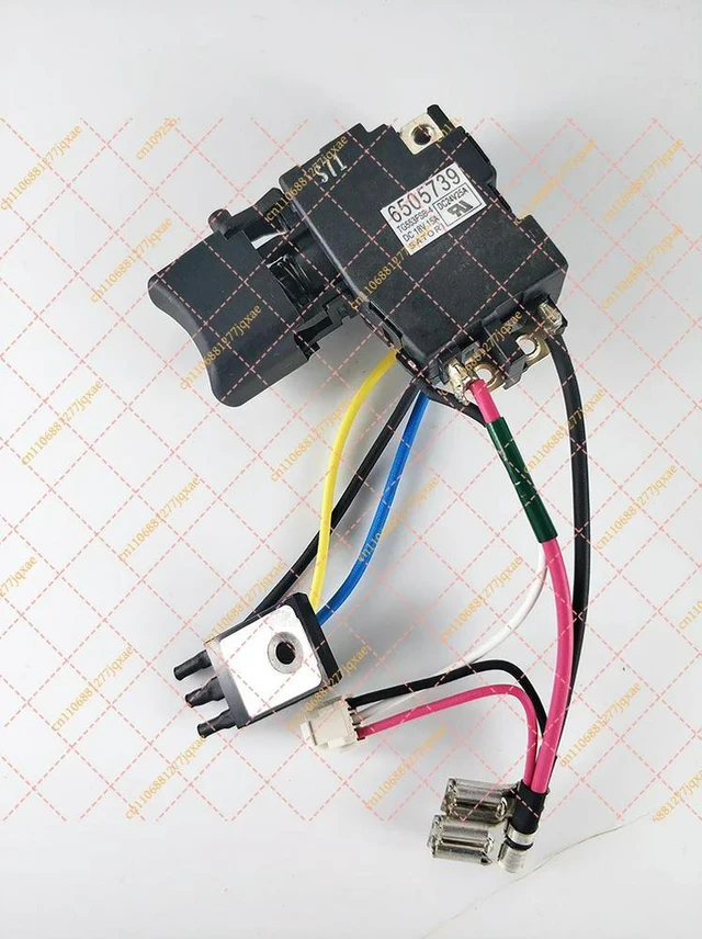 Alt view image 2 of 3 - for PTG553FSB-4 Power Tool Driver Switch, 6505739 Drill Trigger Switch Replacement Part
