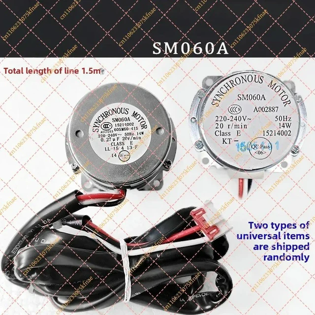 Alt view image 2 of 3 - for Gree AC Vertical Swing Motor (SM060A): 15214002 Air Vane Stepper Motor, OEM P/N A000253E