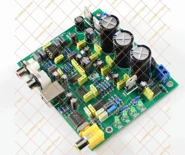 Main image of CS4398 DAC Board with USB & Coaxial Input, 24bit/192kHz HiFi Audio Decoder Module