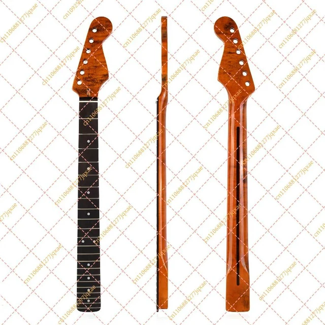 Main image of ST Paint Bright Light 22 Fret Rosewood Fingerboard Guitar Neck for ST Strat, Cow Bone Nut