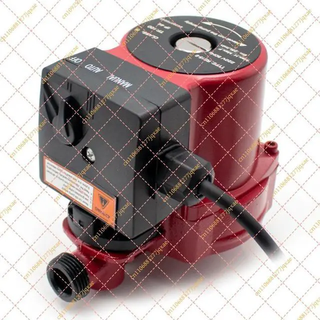 Alt view image 3 of 3 - 220V Silent Shield Circulation Pump, 100W 25L/MIN Adjustable Speed Floor Heating Return Water Booster Pump