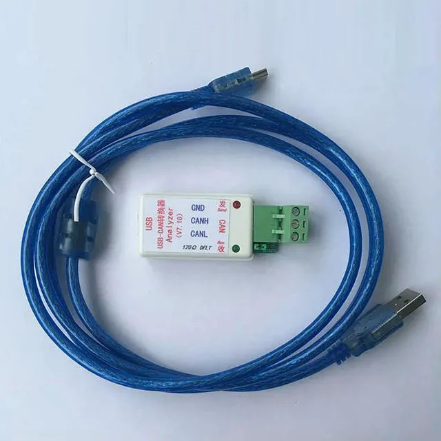 Main image of USB to CAN Analyzer Adapter V7.20, RS232 to CAN Bus Converter for Data Send/Receive & Debugging