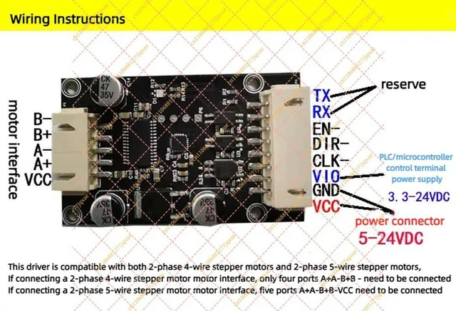 Main image of Universal Stepper Motor Driver Supporting 4-Phase 5-Wire & 2-Phase 4-Wire, MCU Controlle for 24BYJ48 / 28BYJ48 Motors