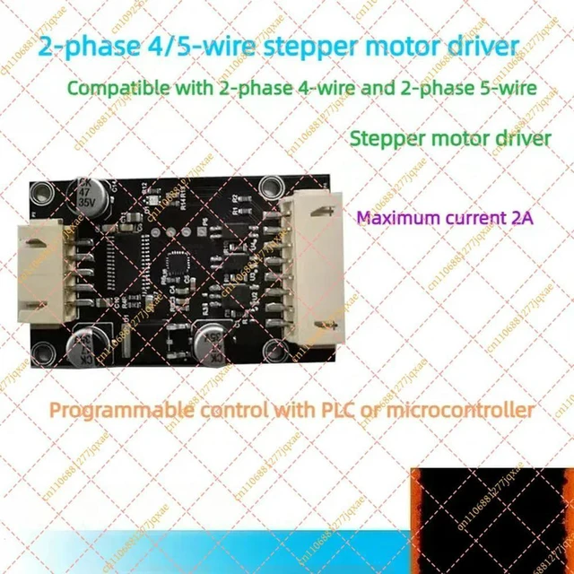 Alt view image 2 of 3 - Universal Stepper Motor Driver Supporting 4-Phase 5-Wire & 2-Phase 4-Wire, MCU Controlle for 24BYJ48 / 28BYJ48 Motors