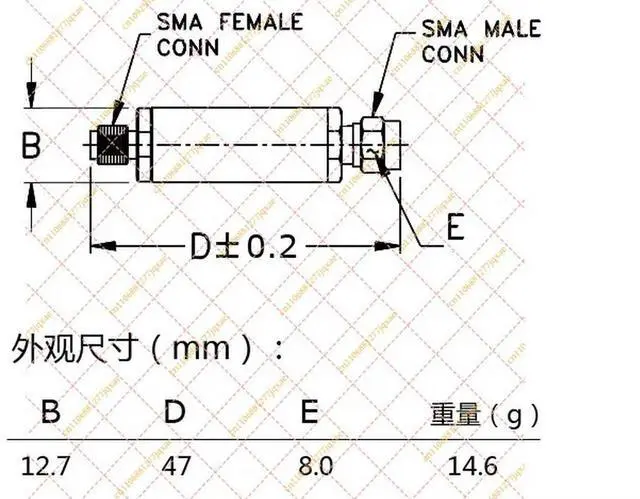 Main image of FBP-433 433MHz Bandpass Filter (400-475MHz), Ultra-Compact SMA RF Filter