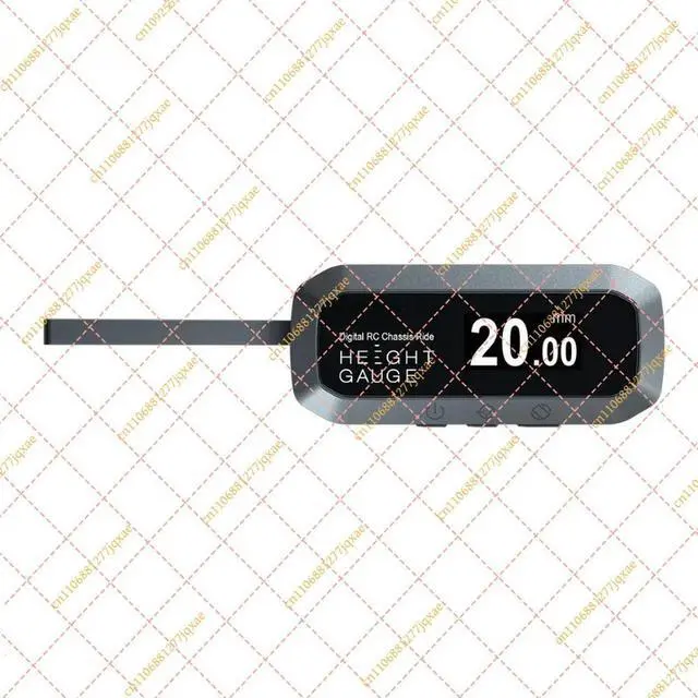 Alt view image 2 of 3 - SkyRC Digital Ride Height Gauge 2-38mm, 180° Rotatable Display & Unit Switchable RC Car Setup Tool for 1/10, 1/8, 1/12
