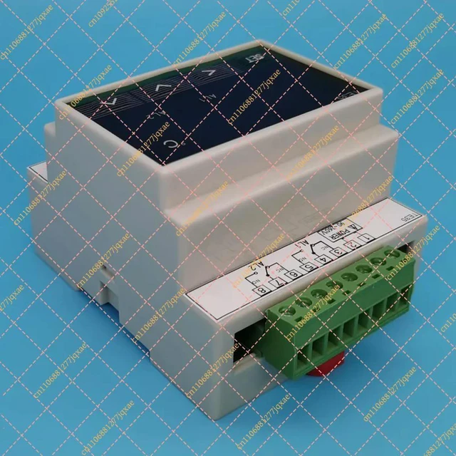 Alt view image 2 of 3 - DIN Rail Digital Thermostat, K-Type & PT100 Input, ligent Heating and Cooling Controller