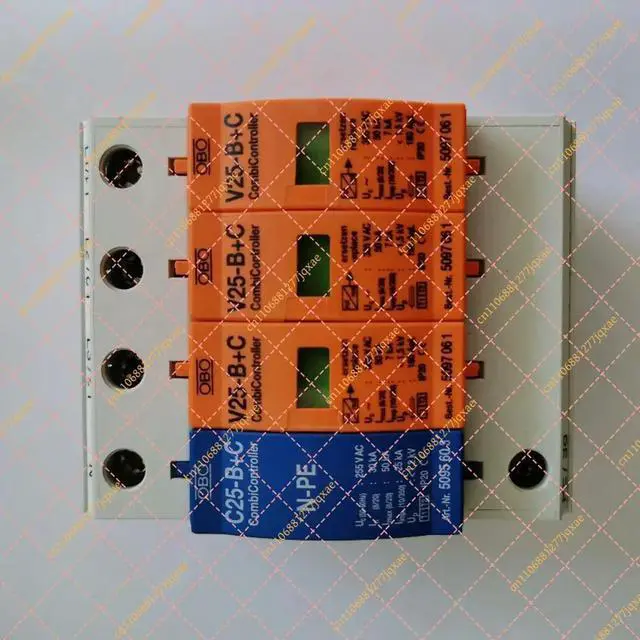 Alt view image 2 of 3 - V25-B+C/3+NPE 7-50KA Surge Arrester ~385V AC Combi Controller Surge Protector