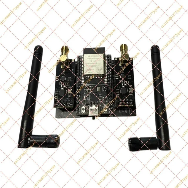 Alt view image 2 of 3 - Version1.2 ESP32 DevKitC + NRF24L01 PA LNA 2.4GHz Module Development Board Supports Bluetooth Test Signal And Support