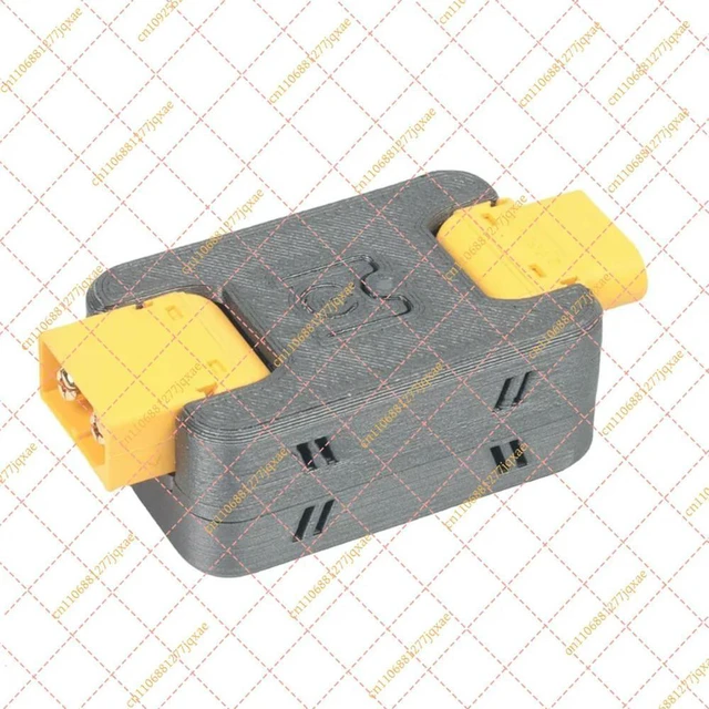 Alt view image 3 of 3 - B44C XT60 Anti-Spark Switch, 50A 7-30V Power On/Off Module for 2-7S Lipo RC Vehicles
