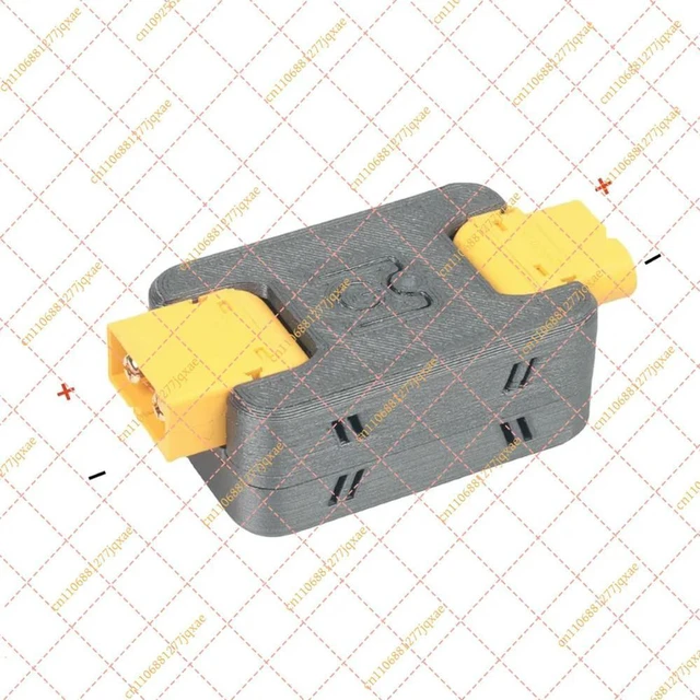Alt view image 2 of 3 - B44C XT60 Anti-Spark Switch, 50A 7-30V Power On/Off Module for 2-7S Lipo RC Vehicles