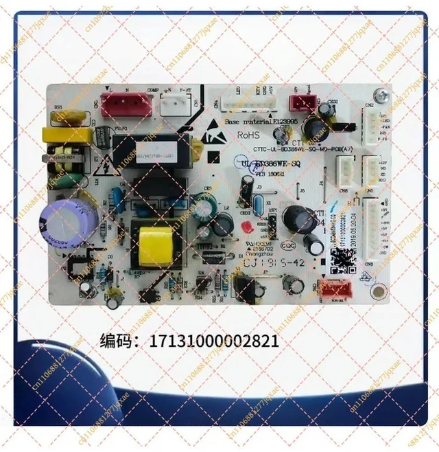 Main image of Control Board for Midea Refrigerator - Main Control Module (UL-BD386WE-SQ / 17131000002821)