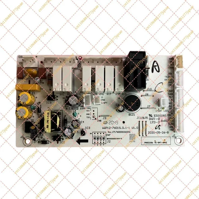 Main image of WQP12-7601S.D.1-1 for Midea Dishwasher Board - Control PCB Replacement for 17176000032251 (110V-220V)