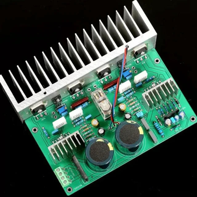 Main image of UPC1342V Dual-Channel HiFi Power Amplifier, 150Wx2 Class A/B Audio Amp with Heatsink