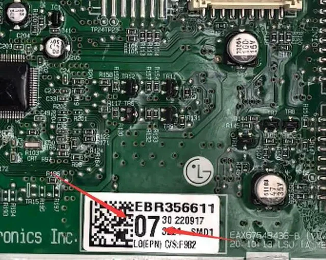 Main image of EBR35661107 for Washer Control Board - Motherboard & Display Button Kit for Auto Drum Series