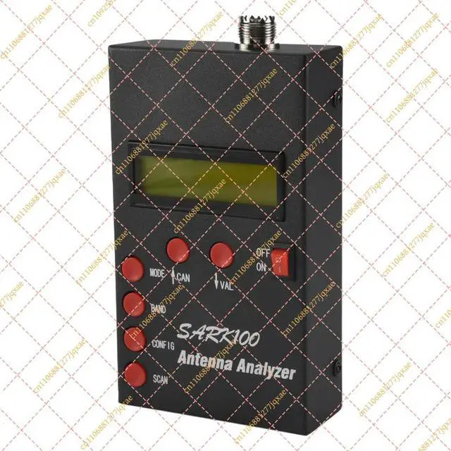 Alt view image 2 of 3 - 1-60MHz Antenna Analyzer Meter, Shortwave SWR Tester with 1.0-9.99 Measurement Range
