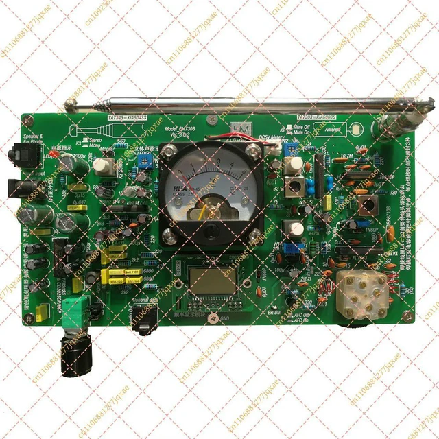 Alt view image 3 of 3 - TA7358 FM Stereo Receiver Board, 88-108MHz High Sensitivity Discrete Components Kit