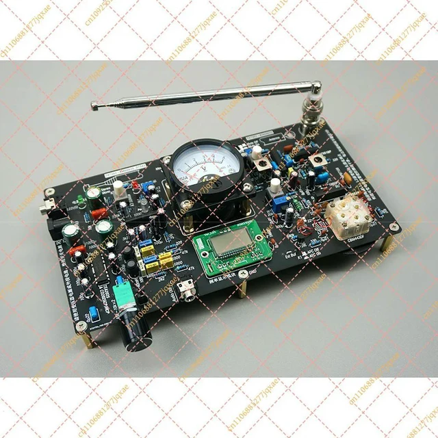 Alt view image 2 of 3 - TA7358 FM Stereo Receiver Board, 88-108MHz High Sensitivity Discrete Components Kit