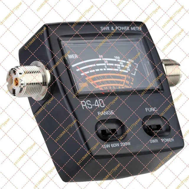 Main image of 200W SWR Standing Wave Ratio Meter, Power & Watt Meter for HAM Radio VHF/UHF Mobile