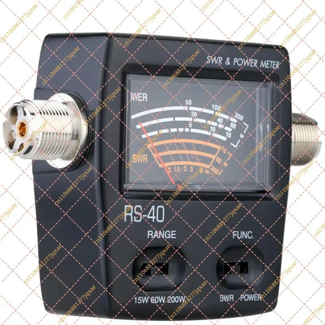 Alt view image 3 of 3 - 200W SWR Standing Wave Ratio Meter, Power & Watt Meter for HAM Radio VHF/UHF Mobile