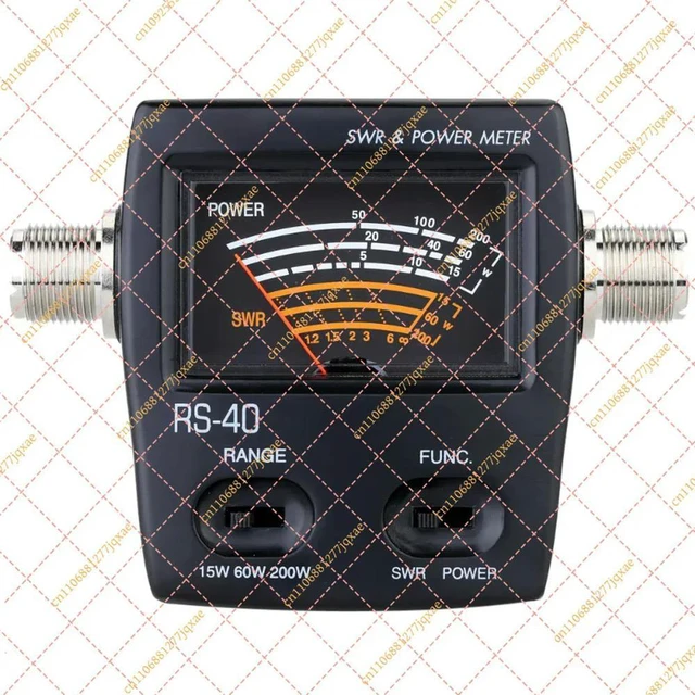 Alt view image 2 of 3 - 200W SWR Standing Wave Ratio Meter, Power & Watt Meter for HAM Radio VHF/UHF Mobile