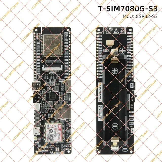 Main image of Lfor ILYGO T-SIM7080G-S3 ESP32-S3 Dev Board, SIM7080G Cat-M/NB-IoT/GPS Module with , BT 5.0, 16MB Flash & 8MB PSRAM