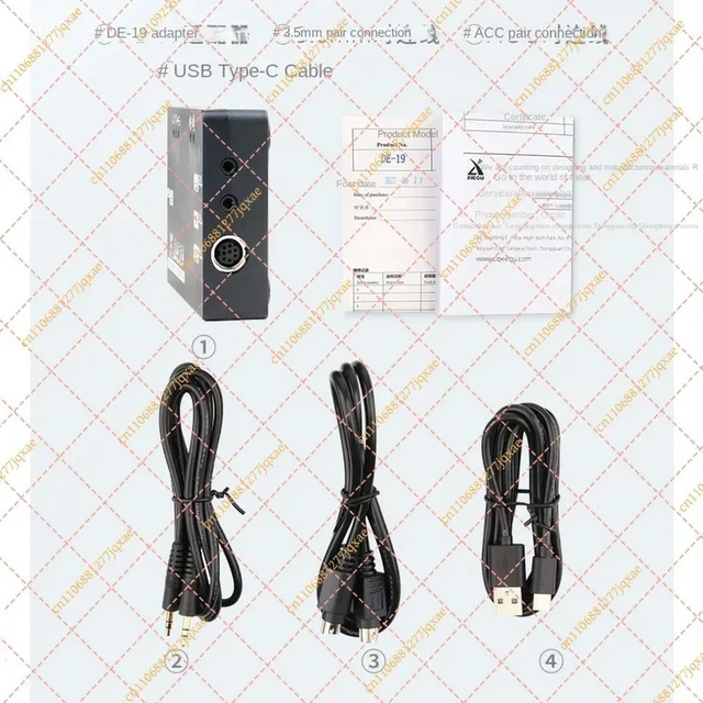 Alt view image 3 of 3 - for XIEGU DE-19 External Expansion Adapter with Built-in Sound Card for G106C G90S XPA125B