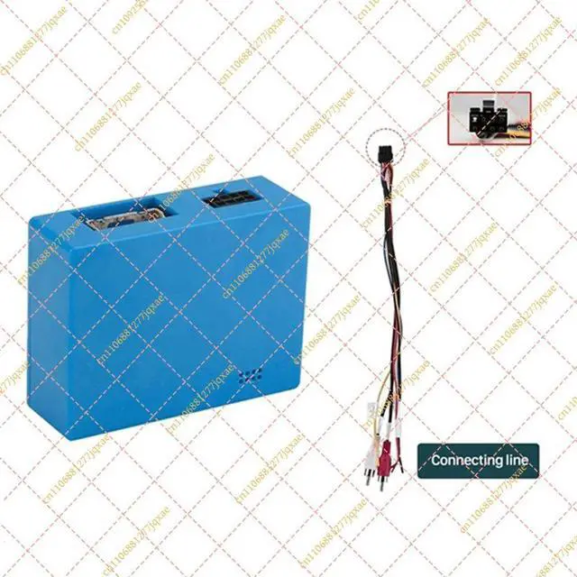 Alt view image 2 of 3 - D2B Digital Data Fiber Optic Decoder Adapter Replacement for Mercedes Benz ML CL SL CLK