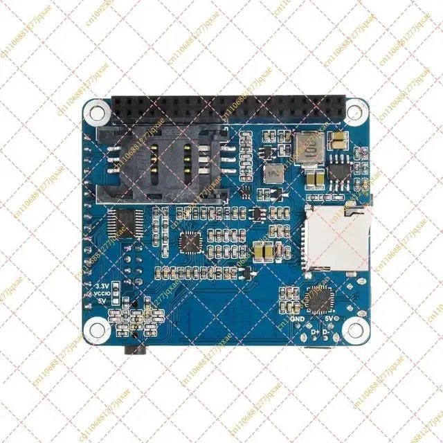 Alt view image 3 of 3 - LTE Cat-4 4G/3G/2G HAT with GNSS for Raspberry Pi