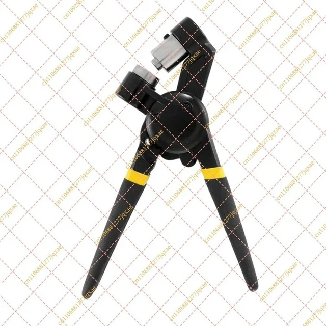 Alt view image 2 of 3 - Handheld Grommet Setter Pliers Eyelet Hole Punch Tool Kit with 500 Pcs 12mm Grommets Replacement