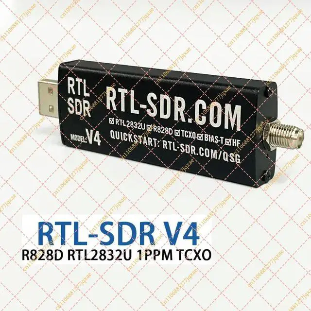 Alt view image 2 of 3 - RTL-SDR Blog V4 (R828D RTL2832U) SDR Receiver | 1PPM TCXO & SMA Connector | Software Defined Radio with Antenna Kit