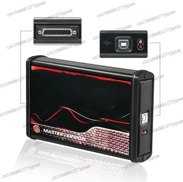 Alt view image 2 of 3 - EU Red V2.8for KESS V2 V5.017 ECU Programming Device No Token Limited ECU Chip Tuning Tool With Plastic Toolbox