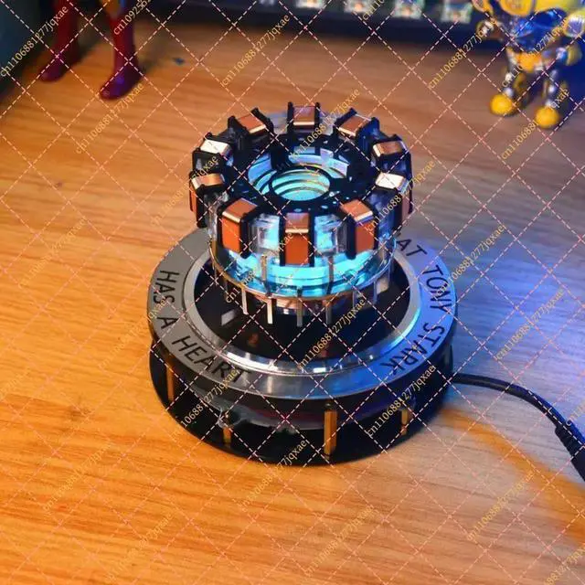 Alt view image 3 of 3 - Iron Man Arc Reactor Display, Magnetic Levitation Module with LED Lights