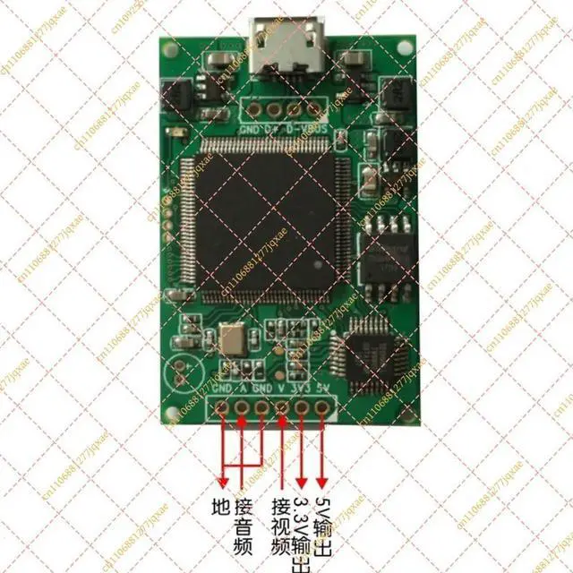 Main image of AV to USB Video Capture Card with H.264 Hardware Encoding, UVC Driver-Free & OTG Supported