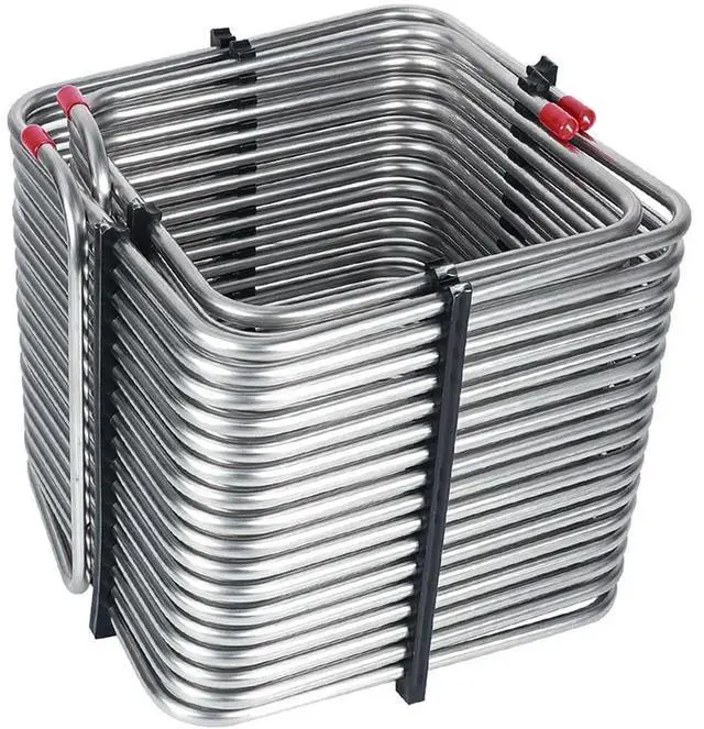 Main image of Stainless Steel Cooling Coil 5/16'' OD Jockey Box Chiller Tube Draft Beer Replacement