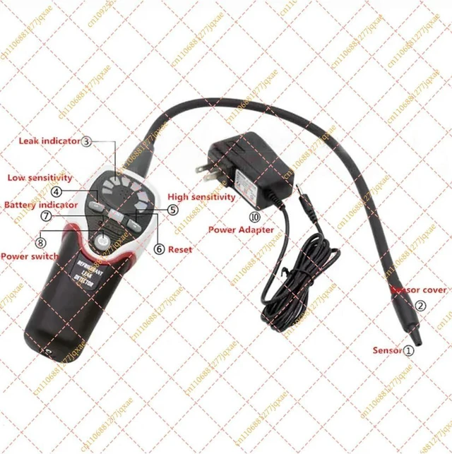Alt view image 2 of 2 - Halogen Refrigerant Leak Detector Tester for R410A R134A R407C R404A R22 HVAC Systems