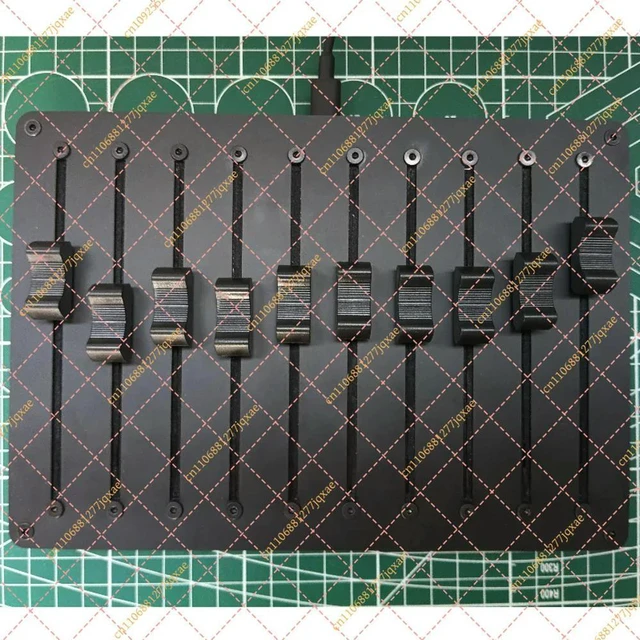 Alt view image 2 of 3 - 10-Fader MIDI Controller with Customizable CC Assignment, USB for DAW Mixing Control Surface