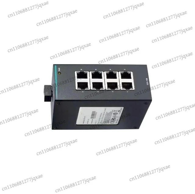 Main image of EDS-108 moxa 8-port 100Mbps full electric port moxa industrial grade switch