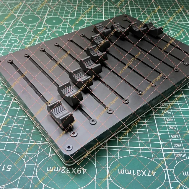 Alt view image 3 of 3 - 10-Fader MIDI Controller with Customizable CC Assignment, USB for DAW Mixing Control Surface