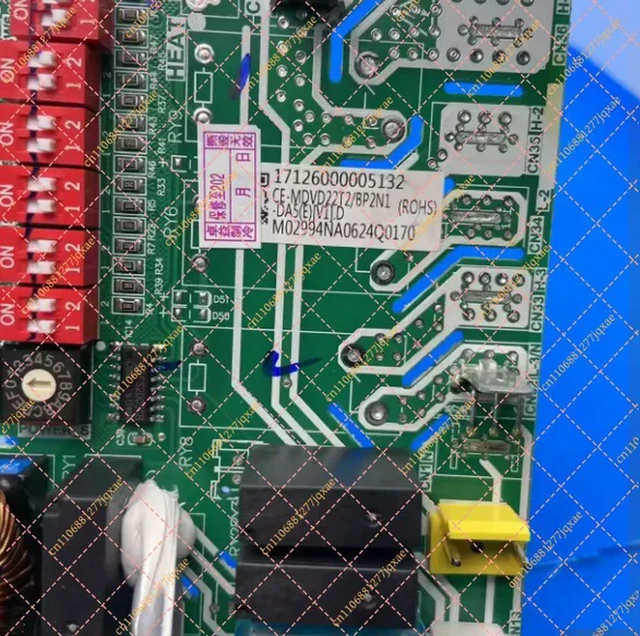 Alt view image 2 of 2 - Air Conditioner Main Control Board - Replacement Motherboard for Midea CE-MDVD22T2/BP2N1-DA5 (Part No. 17126000005132)